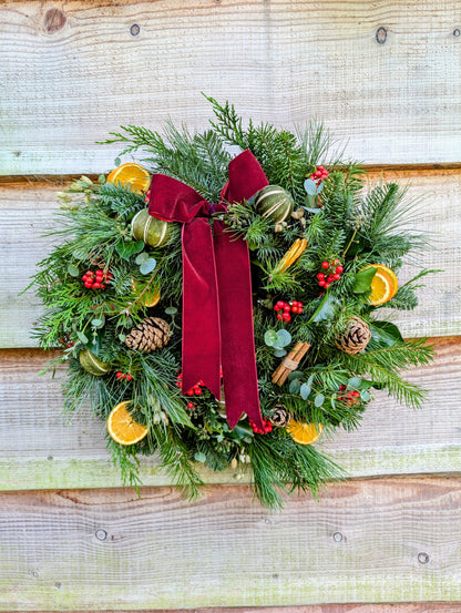 Christmas Wreath Workshop King Alfred's Kitchen 2nd December