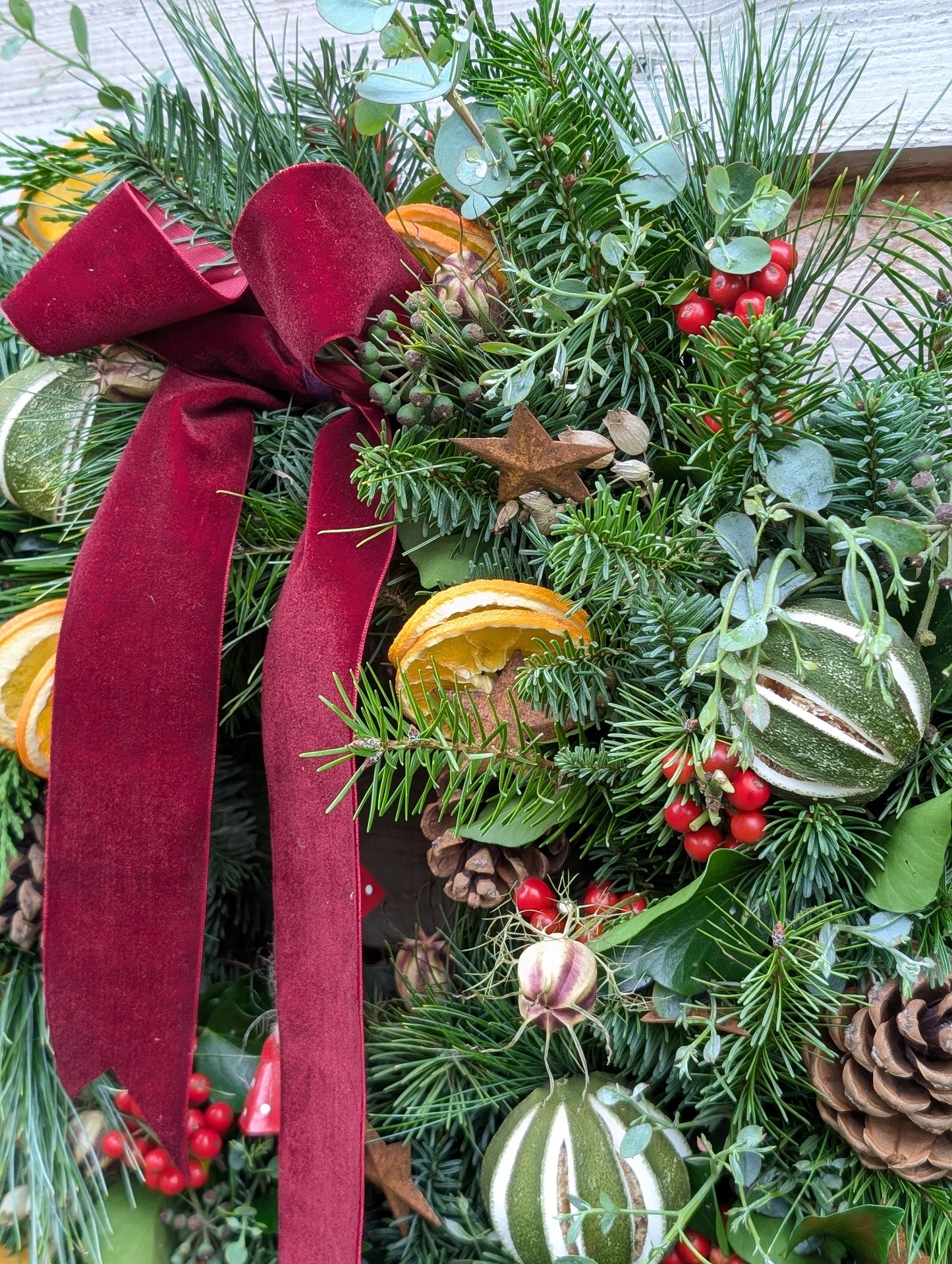 Traditionally Rustic: Luxury Christmas Wreath