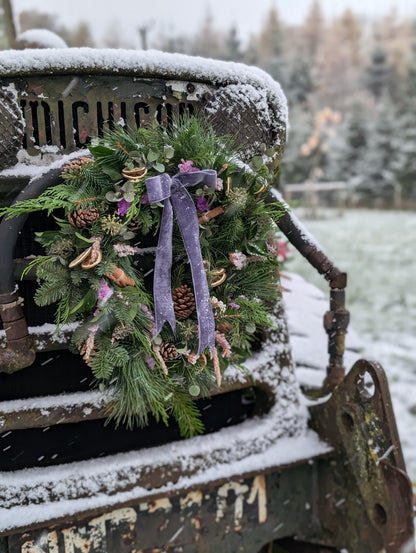 Pretty Pastels: Luxury Christmas Wreath