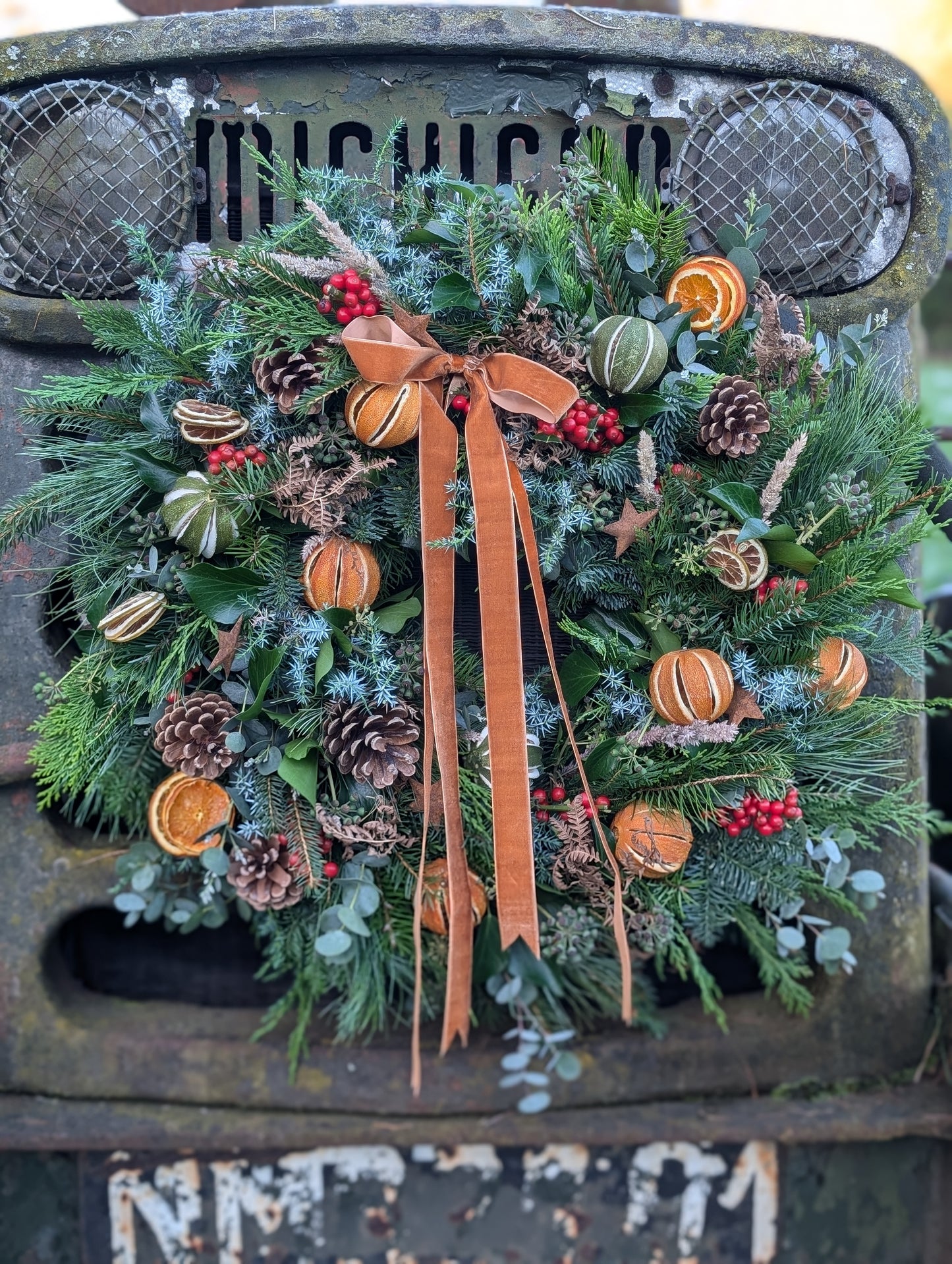 Traditionally Rustic: Luxury Christmas Wreath