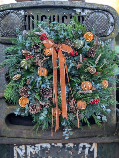 Traditionally Rustic: Luxury Christmas Wreath