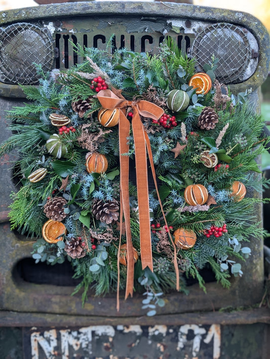 Traditionally Rustic: Luxury Christmas Wreath