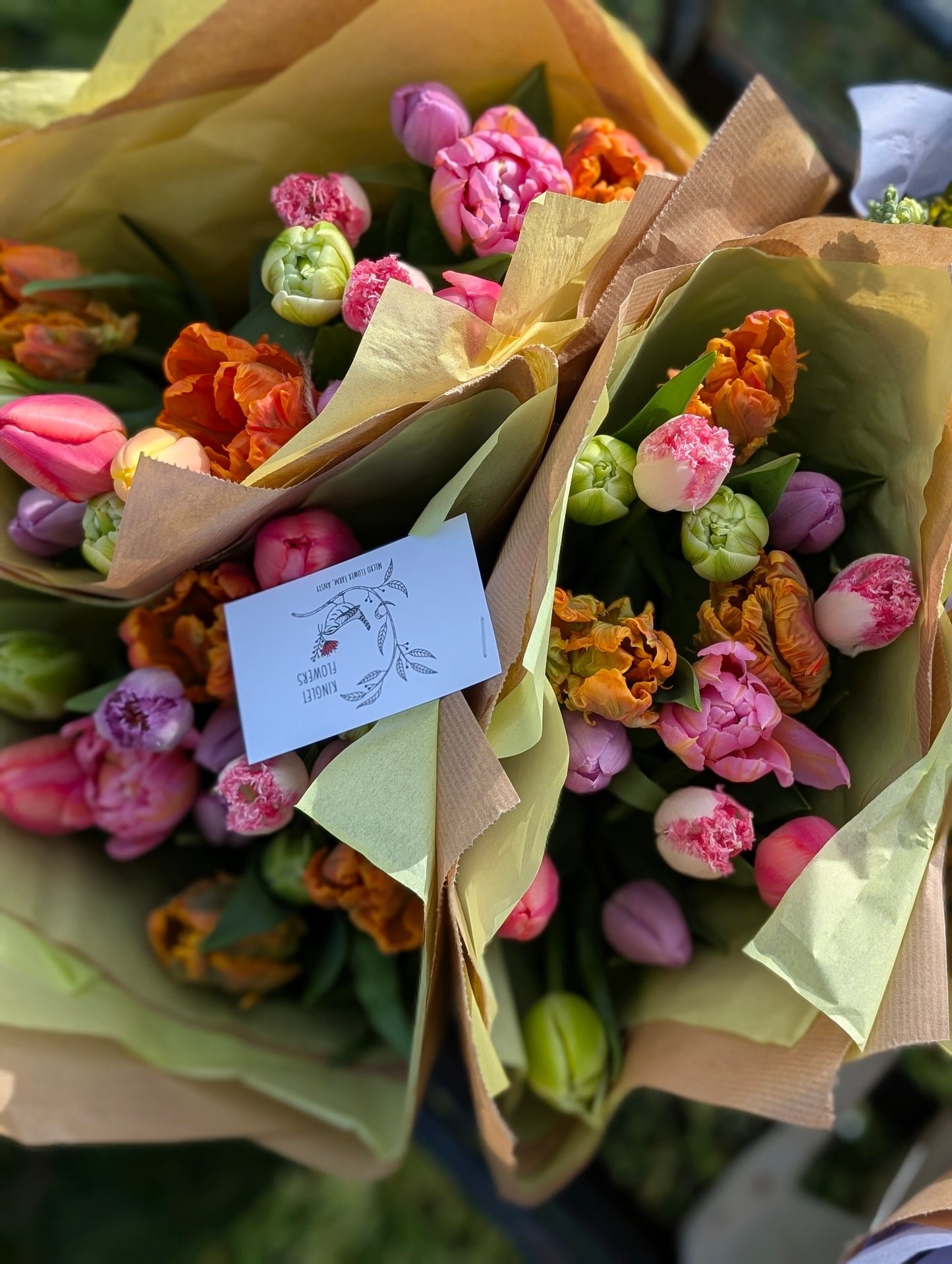 Mother's Day British tulip bouquet