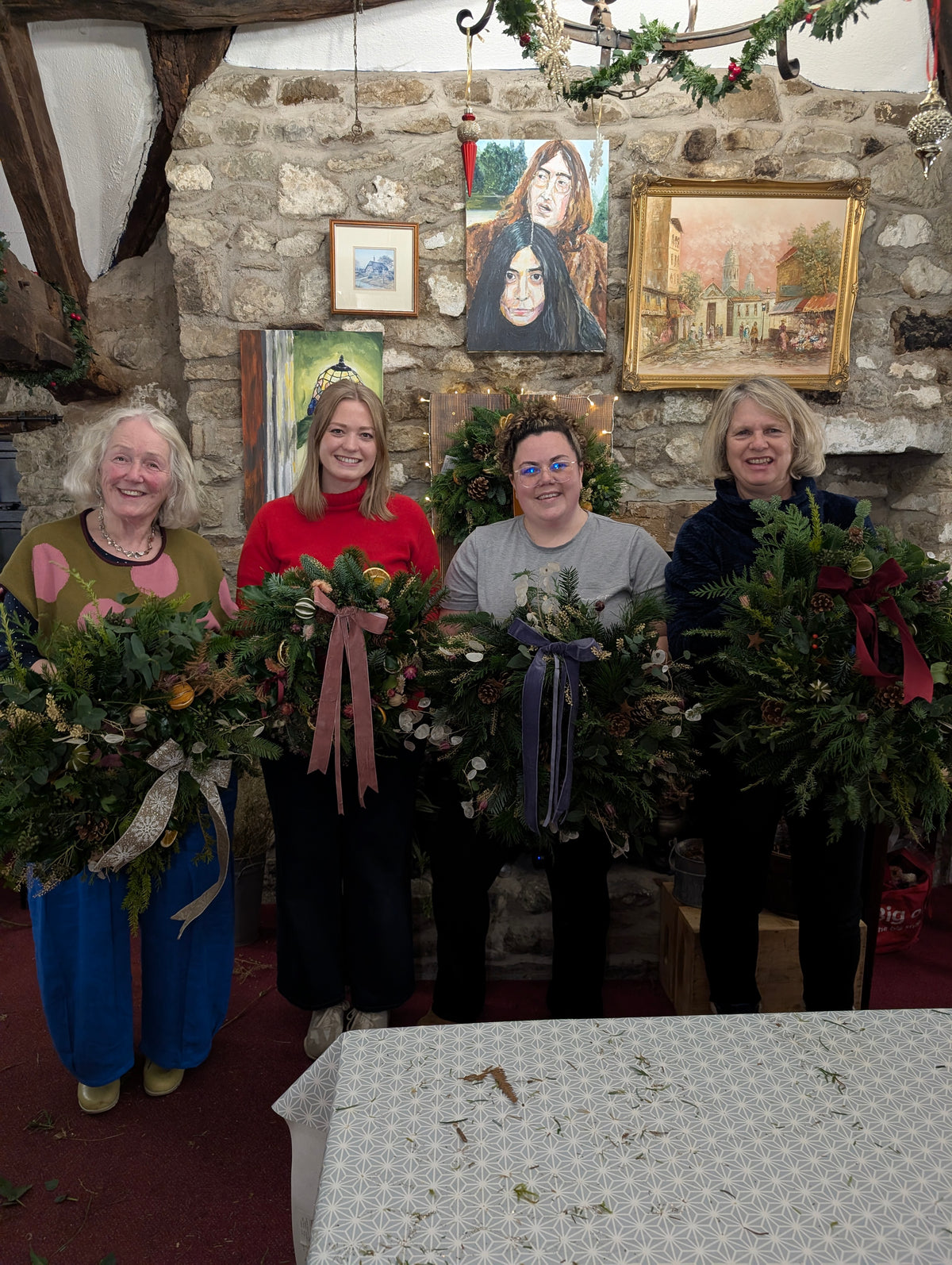 Christmas Wreath Workshop King Alfred's Kitchen Tuesday 1st December