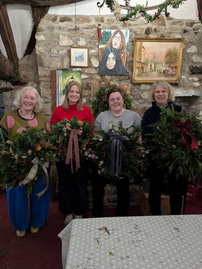 Christmas Wreath Workshop King Alfred's Kitchen Tuesday 1st December